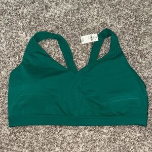 Offline by aerie Emerald Green Women's Sports Bra